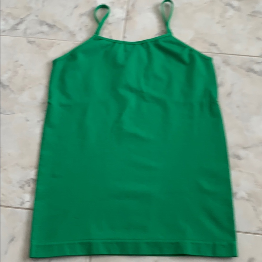 NEW SUPER SOFT Bacci Green Sequined Tank Top - Picture 5 of 5